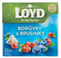 Loyd Borůvka & Brusinka 20 x 2 g 