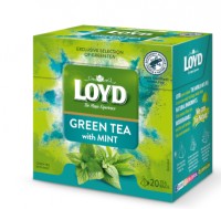 Loyd Green Tea Mint 20 x 1,5 g 