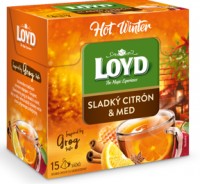 Loyd Hot Winter Sladký Citron a med 15 x 3 g 